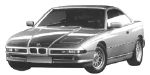 BMW E31 B3554 Fault Code